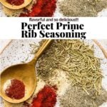 Prime Rib Seasoning, Plaid & Paleo, Recipe