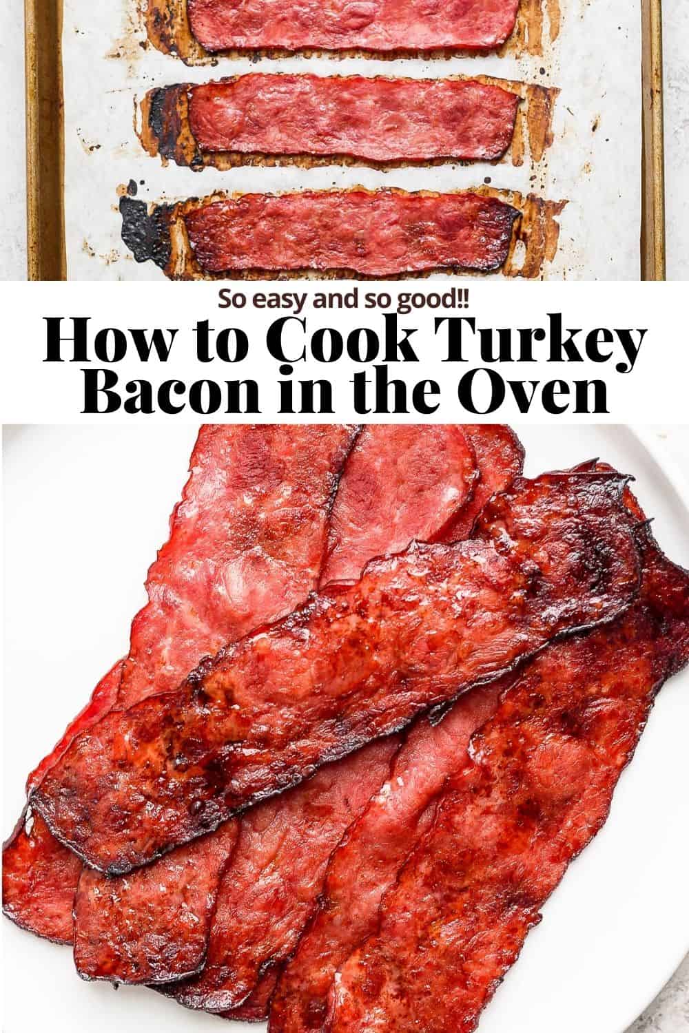 How to Bake Turkey Bacon In The Oven - My Forking Life