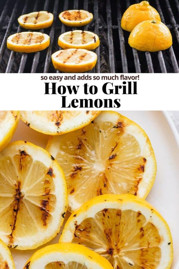 Grilled Lemons The Wooden Skillet