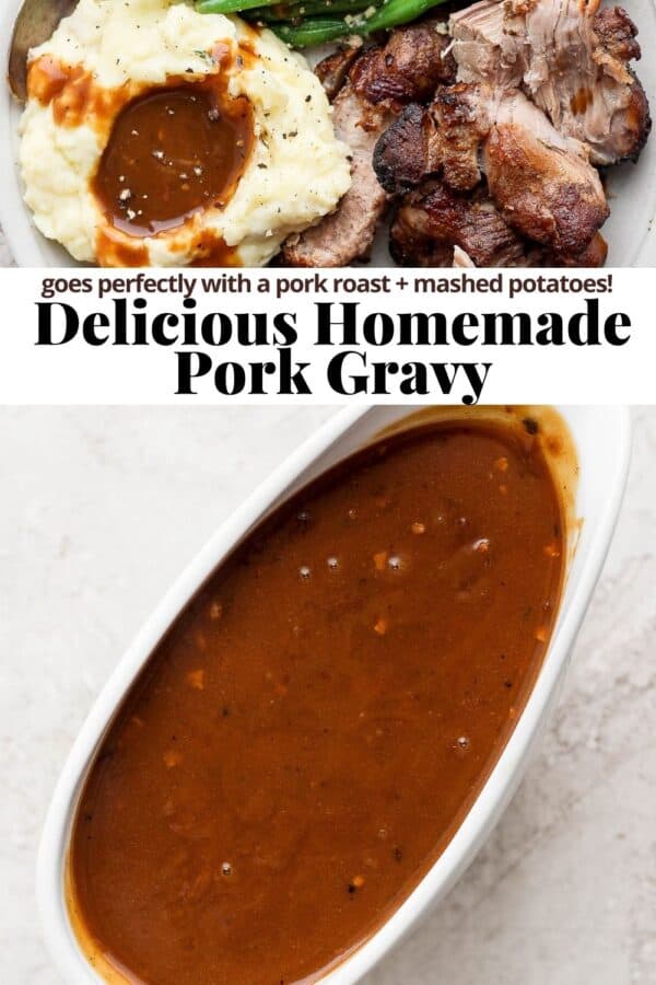 Pork Gravy The Wooden Skillet
