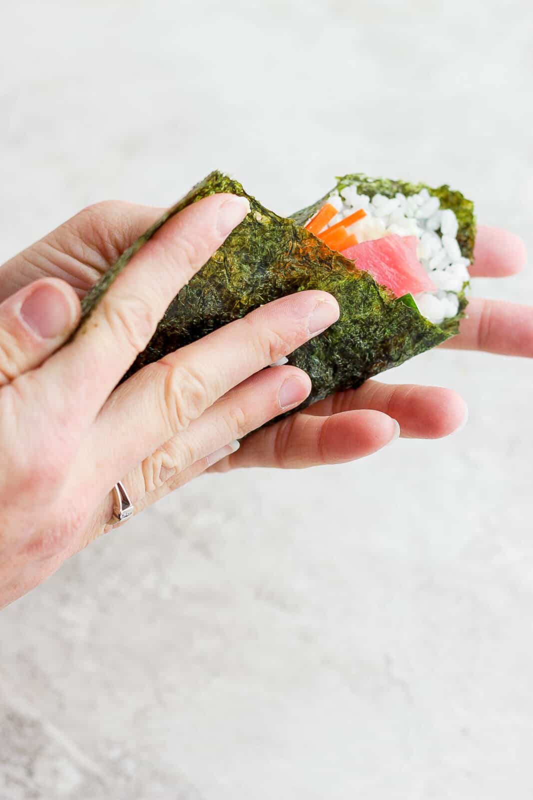 Sushi Hand Roll - The Wooden Skillet