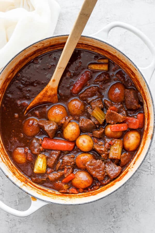 Guinness Beef Stew - The Wooden Skillet