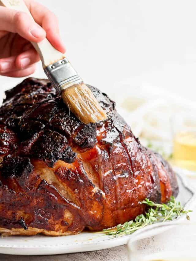 Honey Bourbon Ham Glaze Story