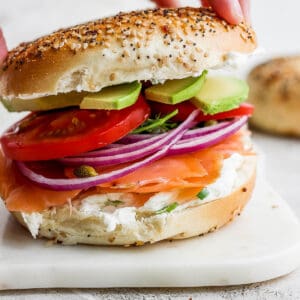 Ultimate Lox Bagel - The Wooden Skillet