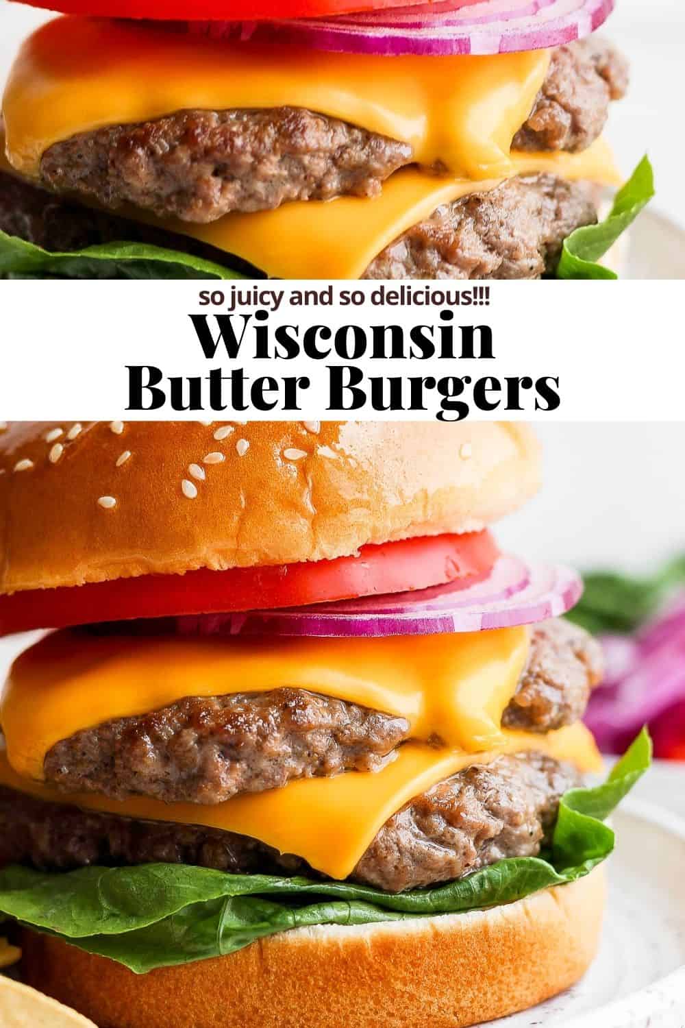 Wisconsin Bacon Butter Burger - Modern Farmhouse Eats