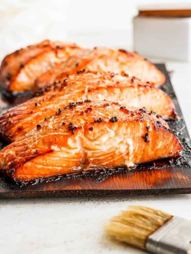 Cedar Plank Salmon Story
