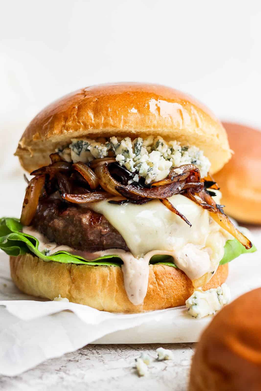 The best grilled bison burger.