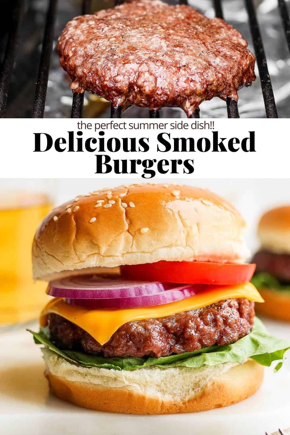 Smoked Burgers - The Wooden Skillet