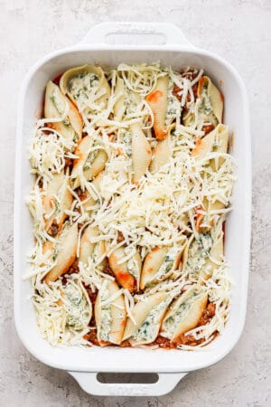 Cozy Stuffed Shells with Meat and Ricotta - The Wooden Skillet