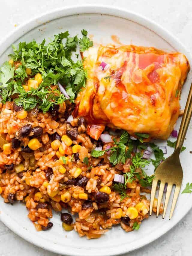 Chicken Enchilada Casserole Story