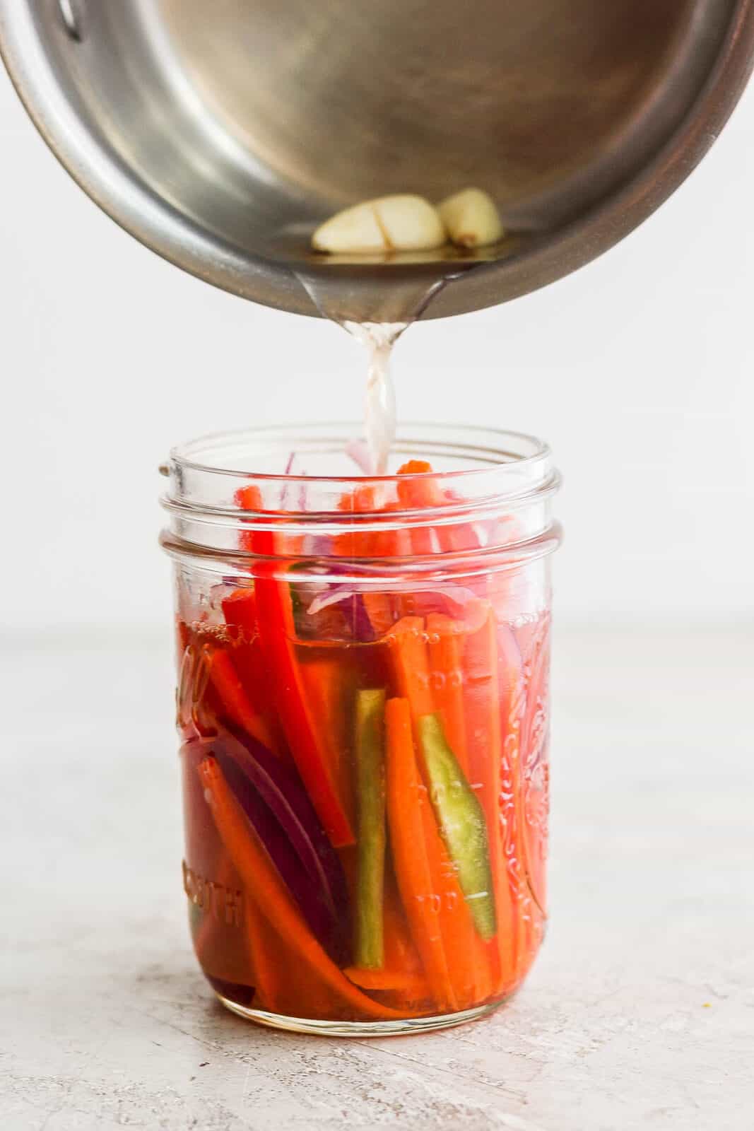 Quick Pickled Vegetables The Wooden Skillet