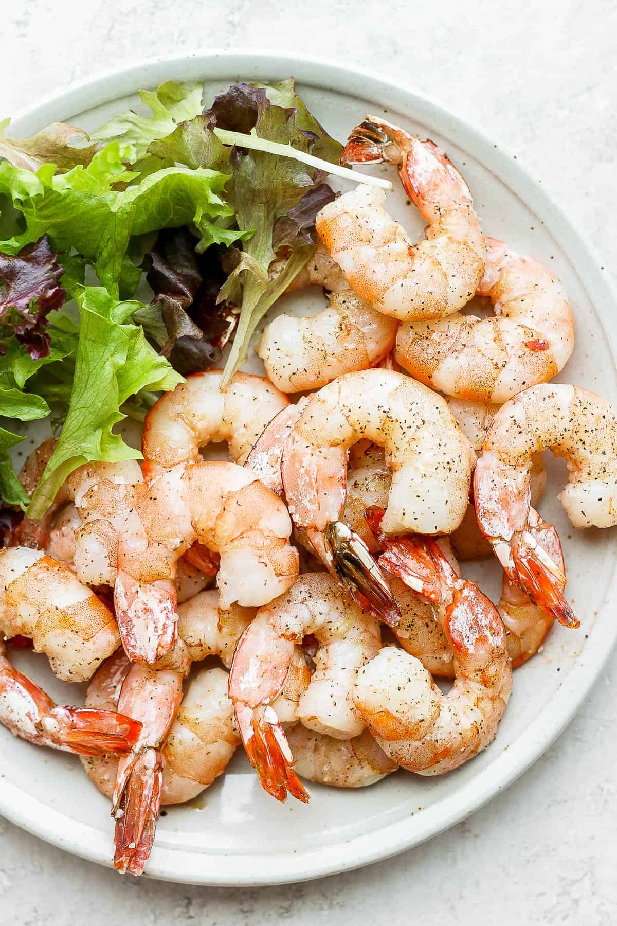 Quick and easy smoked shrimp.