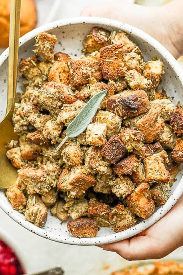 An easy gluten free stuffing recipe.