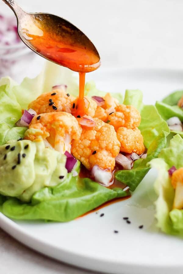 The best cauliflower lettuce wraps.