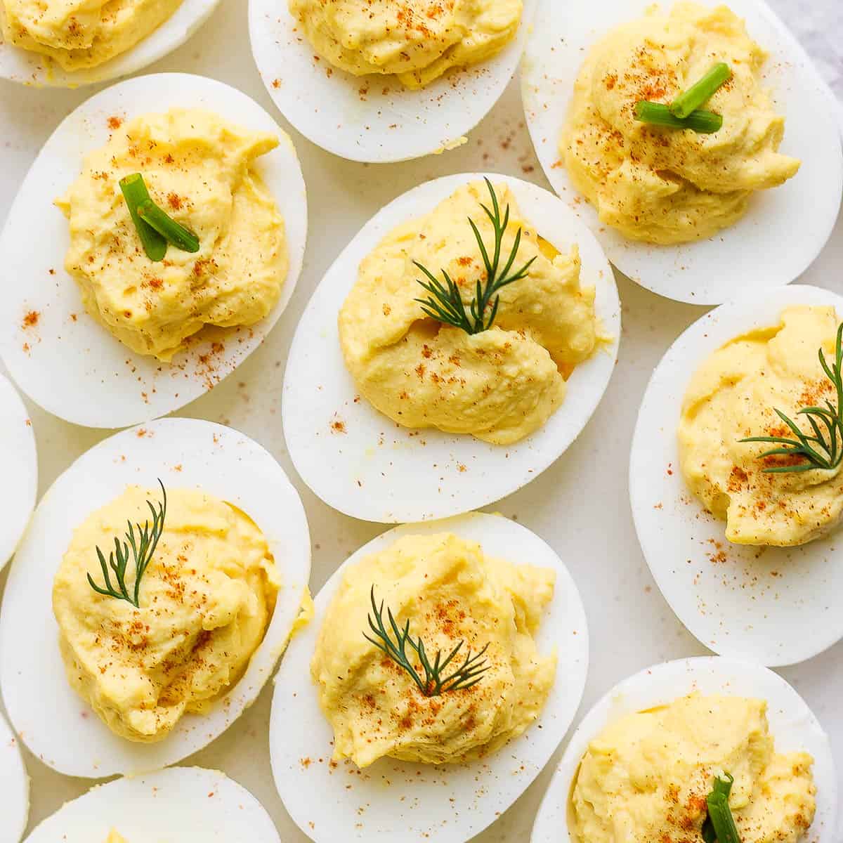Classic Deviled Eggs The Wooden Skillet
