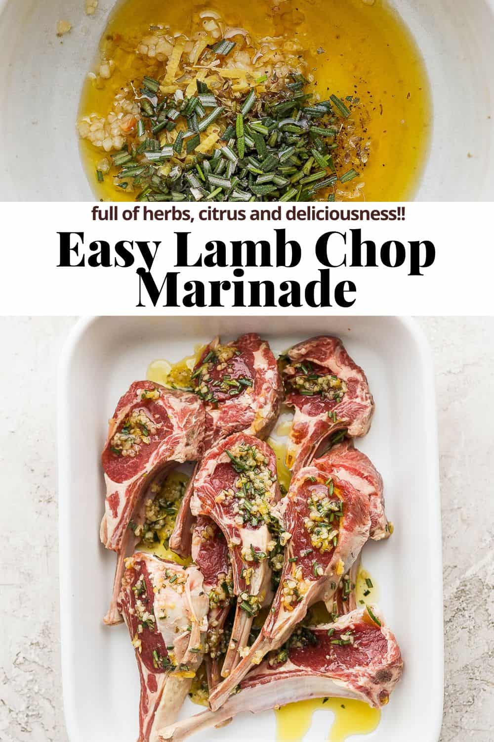 Fresh Lamb Chops  Marinate Lamb Chops