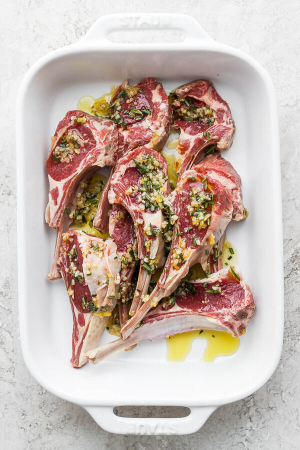 Garlic Herb Lamb Chops The Wooden Skillet