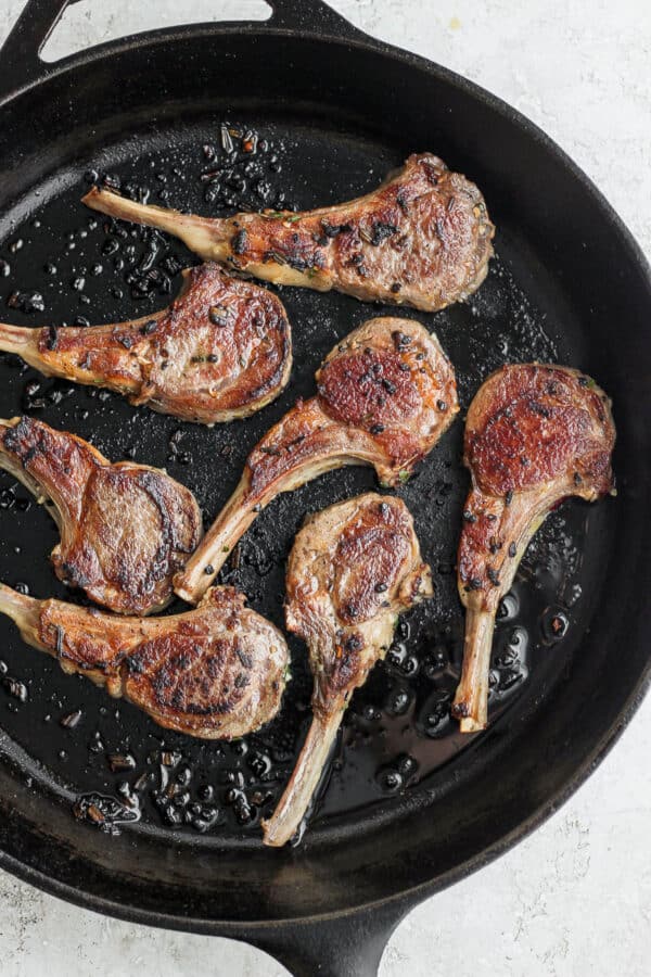 Garlic Herb Lamb Chops The Wooden Skillet
