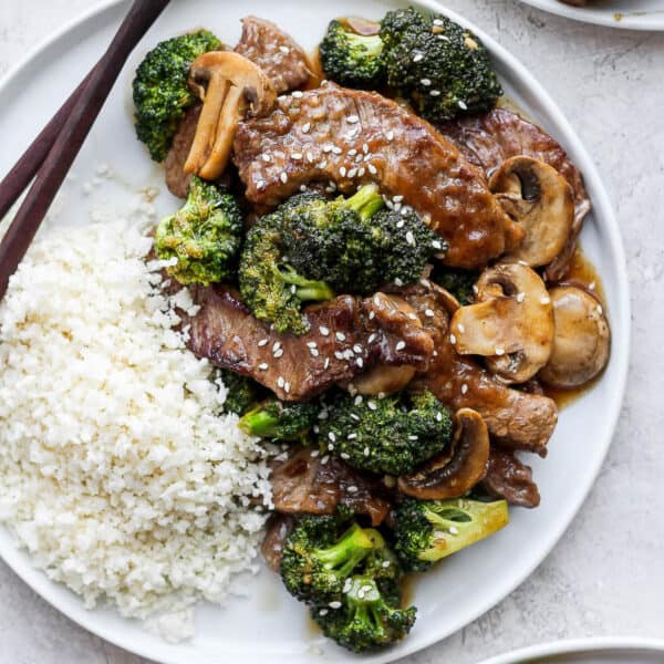 The best beef and broccoli stir fry.
