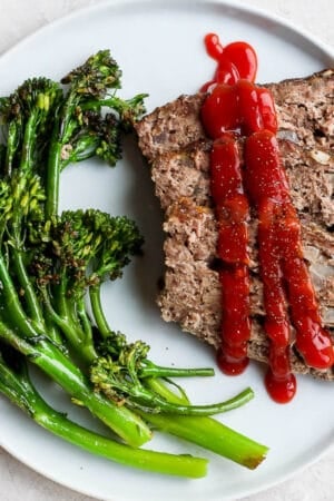 The best healthy meatloaf recipe.