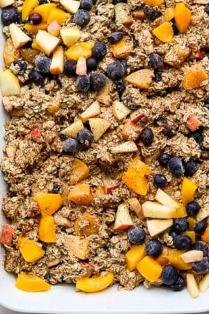 The best baked oatmeal recipe.