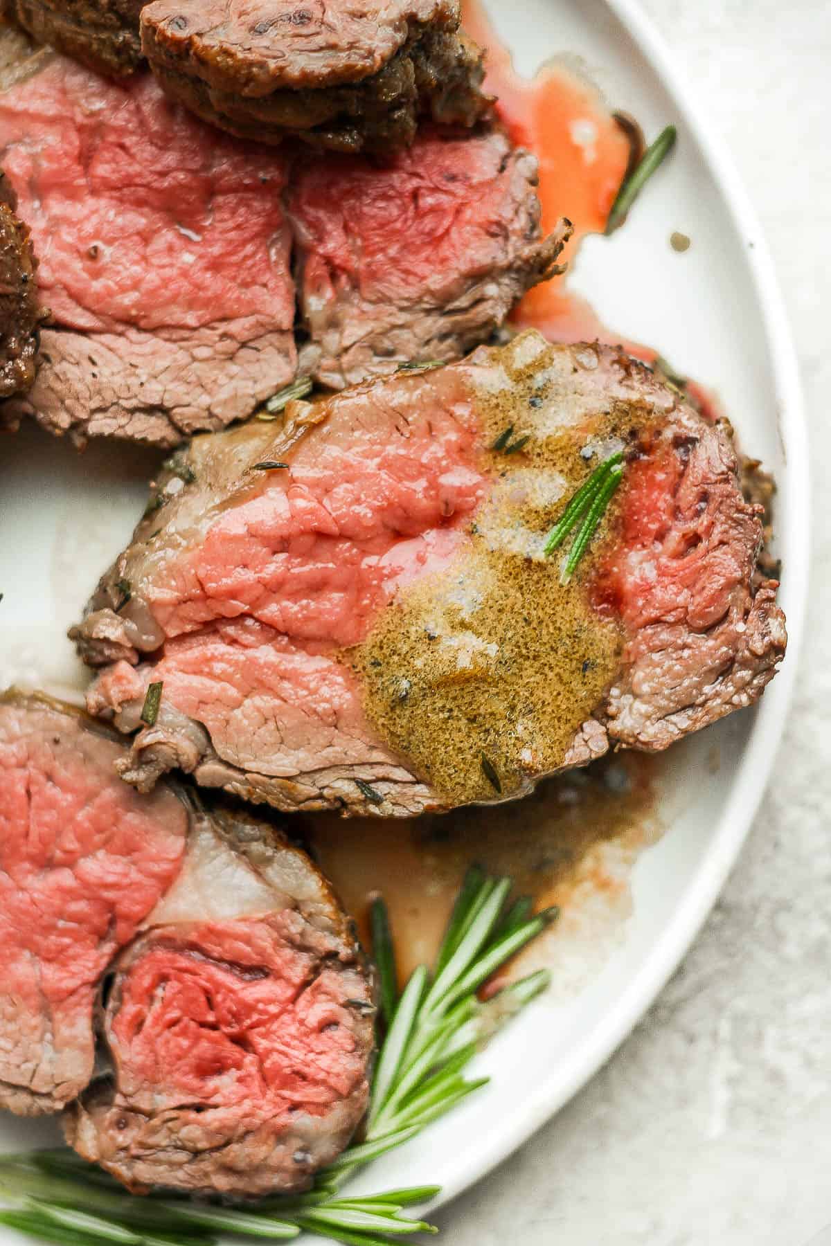 Whole Beef Tenderloin Seasoned with Holy Cow and Garlic & Herb