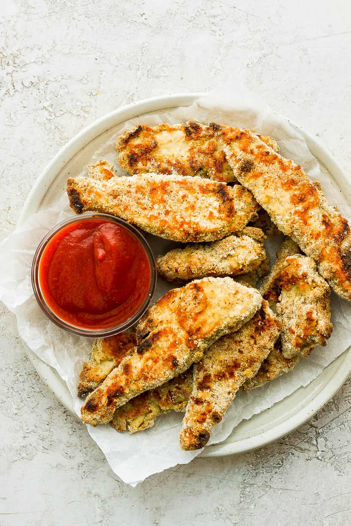 The best homemade almond flour chicken tenders.