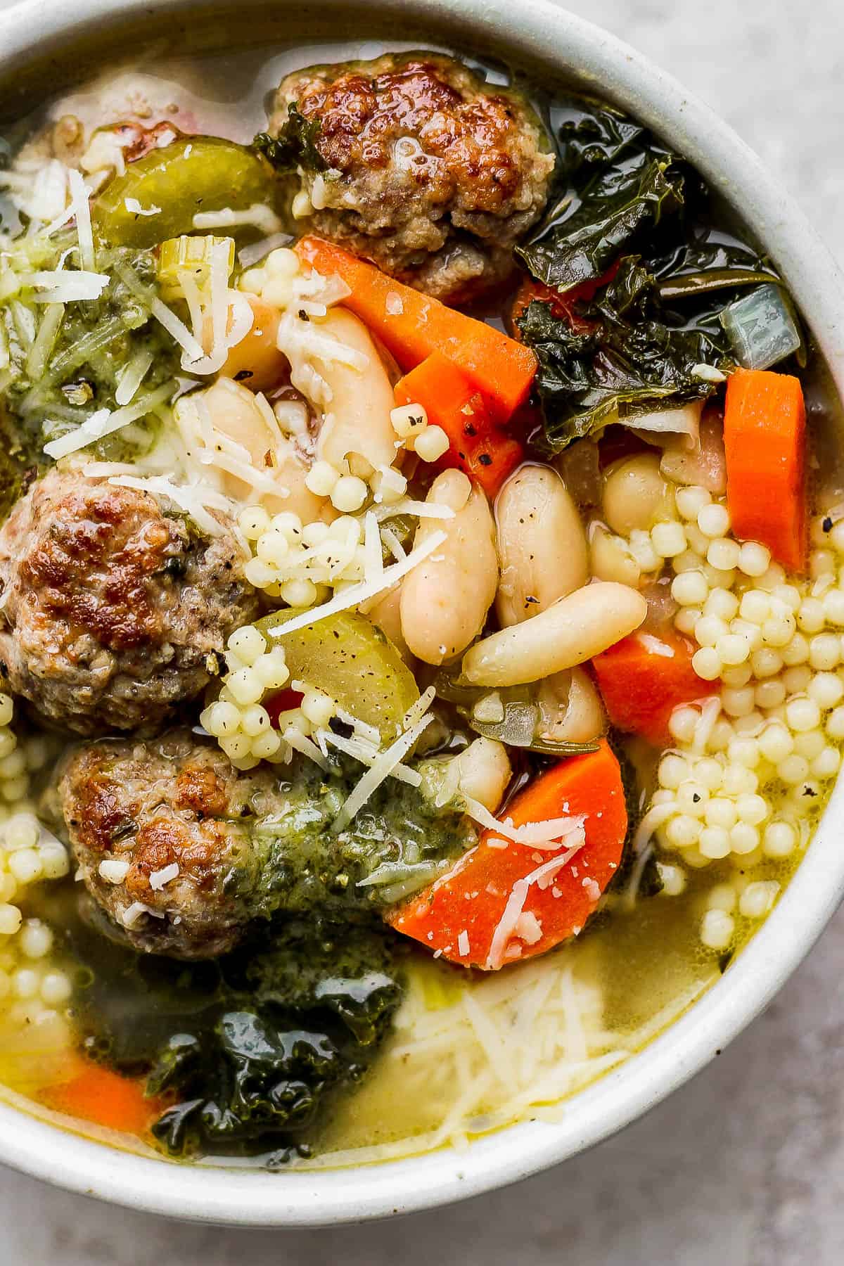 Italian Wedding Soup - Must Love Garlic