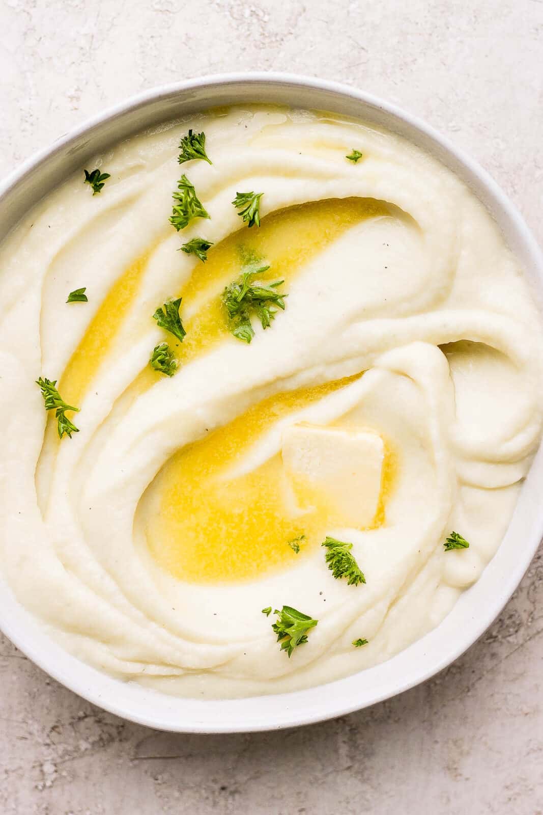 Mashed Cauliflower - The Wooden Skillet