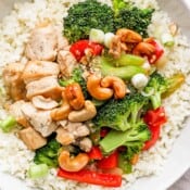The best cashew chicken stir fry recipe.