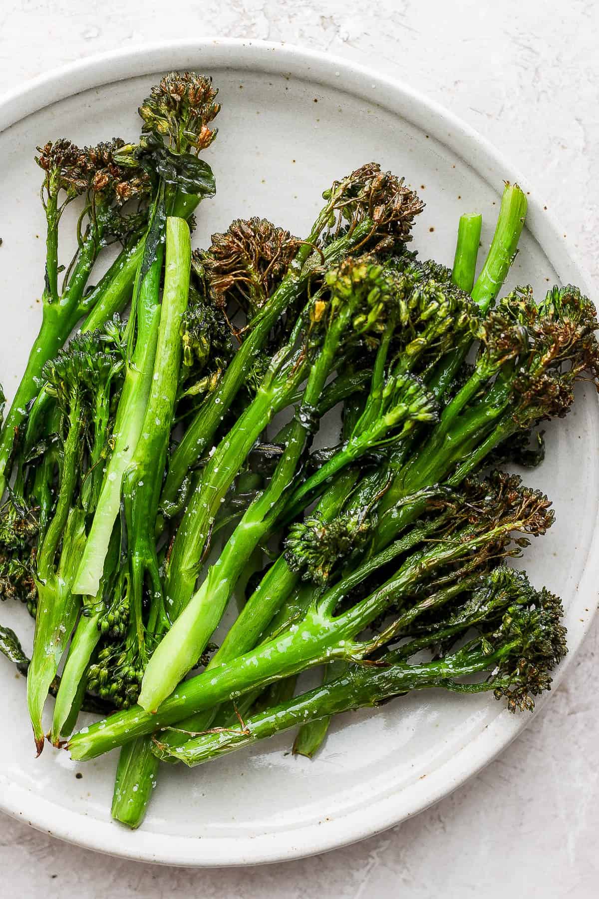 The best air fried broccolini recipe.