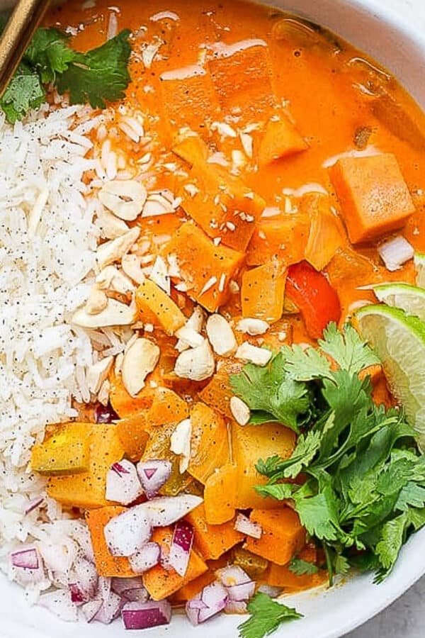 The best sweet potato curry recipe.