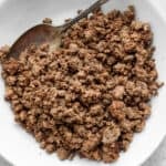 A super easy crockpot taco meat recipe.