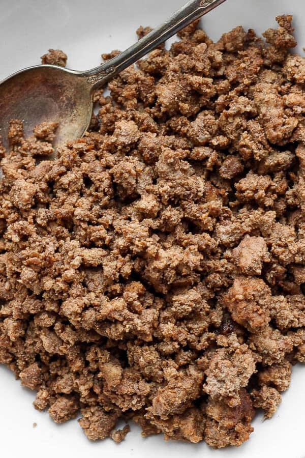 A super easy crockpot taco meat recipe.