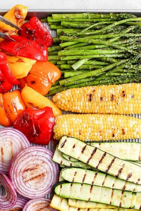 How to easily grill fresh vegetables.