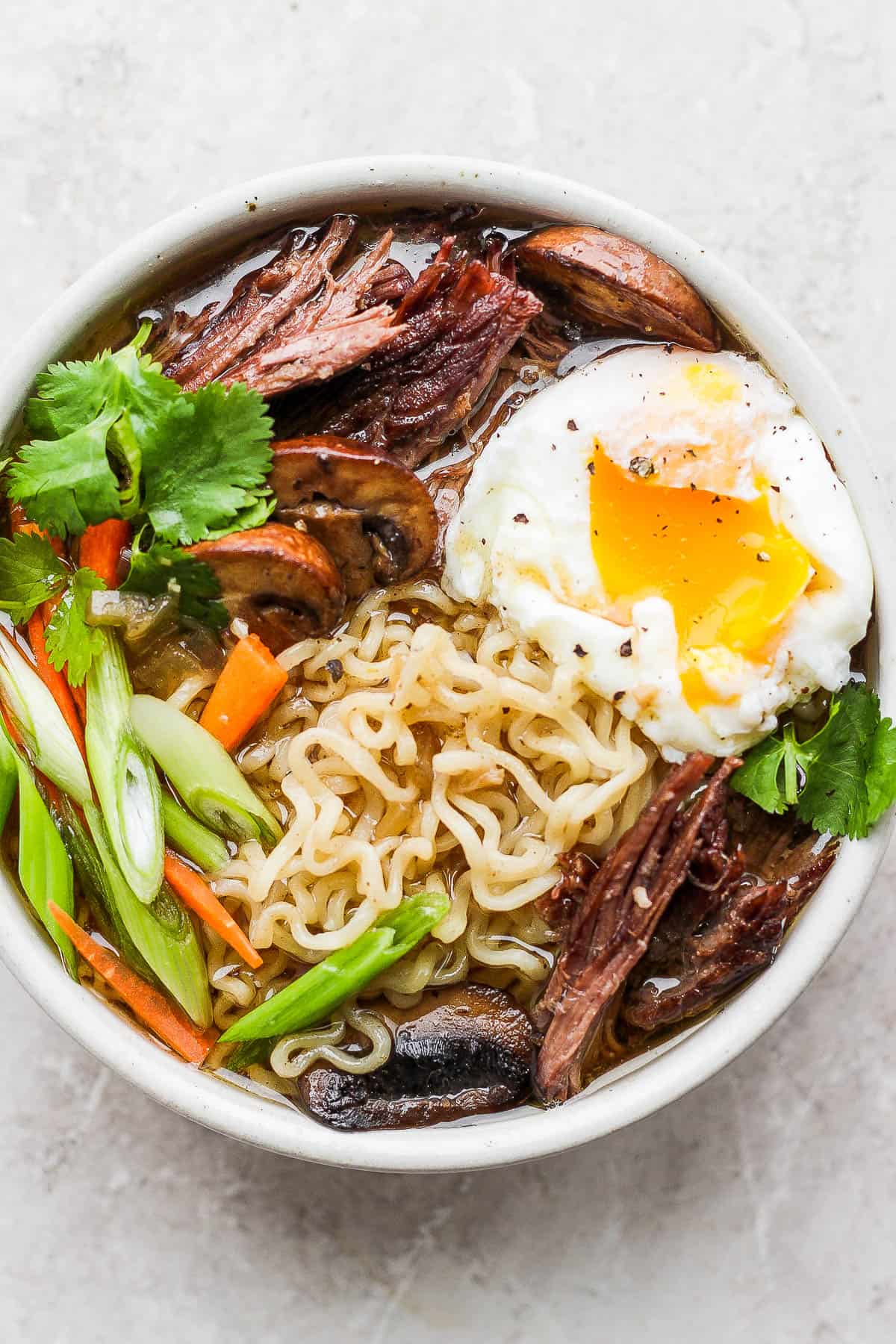 The best bowl of beef ramen.