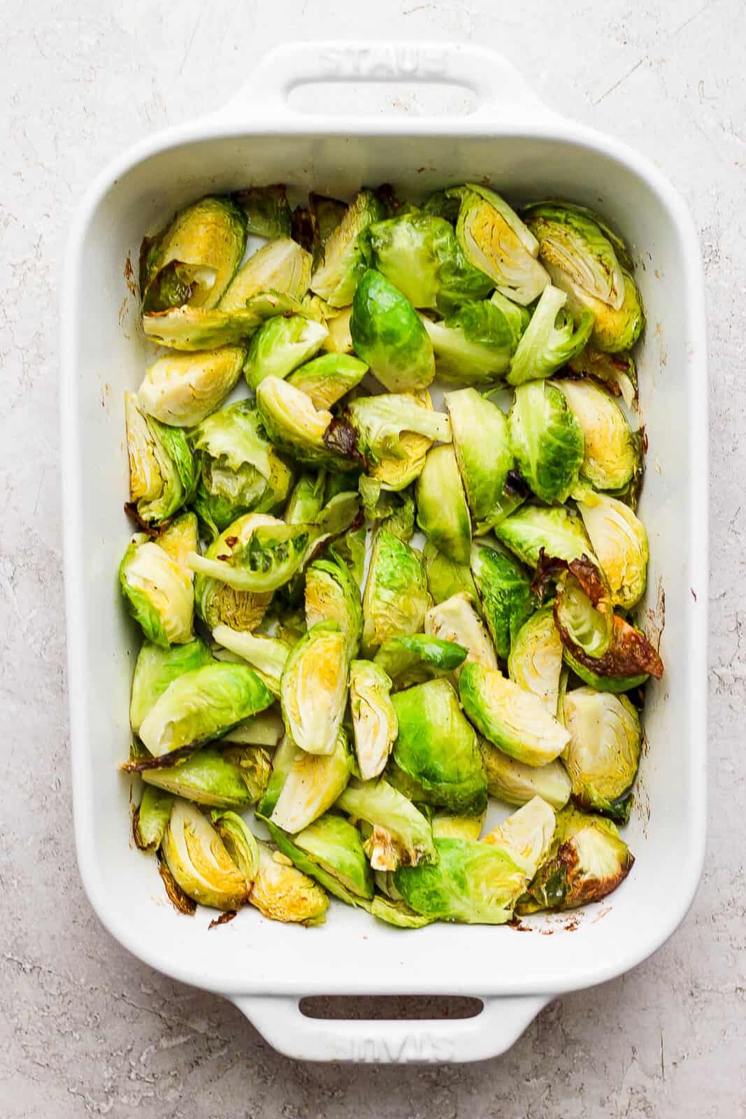 Brussels Sprouts au Gratin The Wooden Skillet