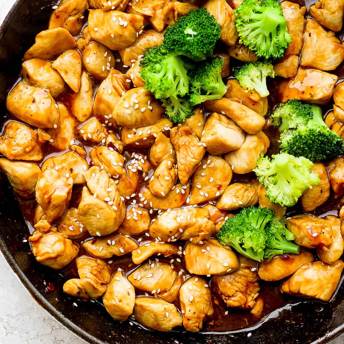 Chicken Teriyaki - The Wooden Skillet