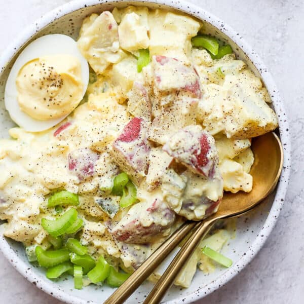 The best deviled egg potato salad recipe.