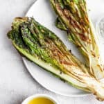 An easy grilled romaine salad recipe.