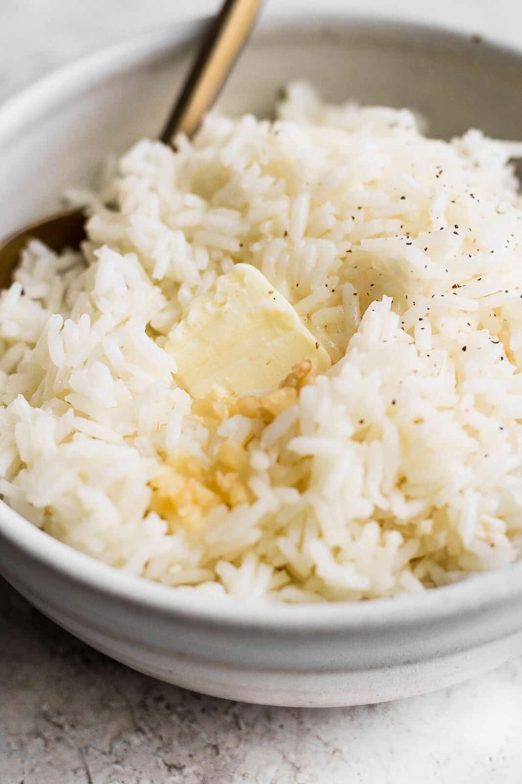 Garlic Butter Rice The Wooden Skillet