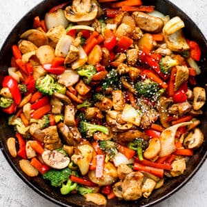 The best teriyaki chicken stir fry recipe.