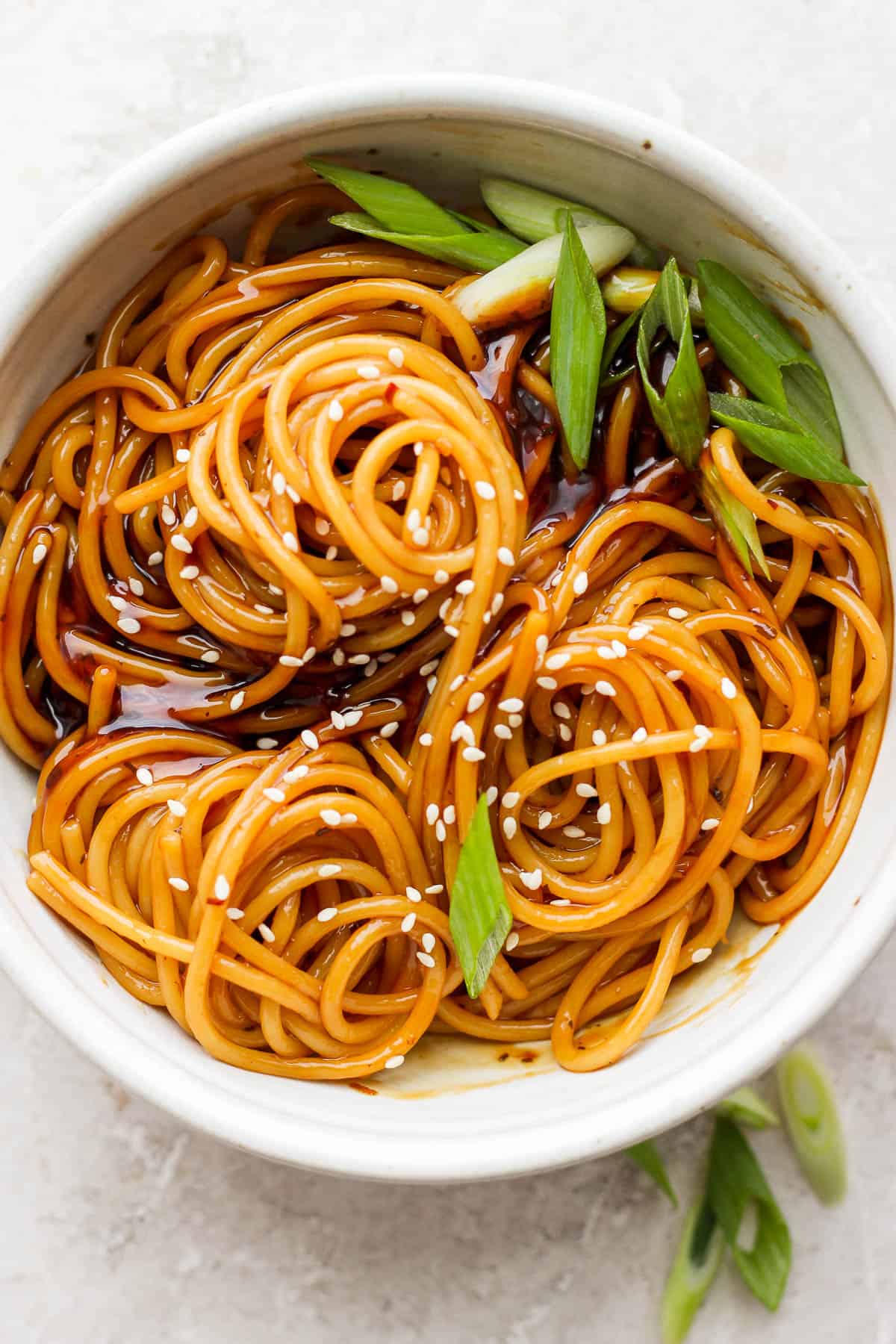 An easy teriyaki noodle recipe.