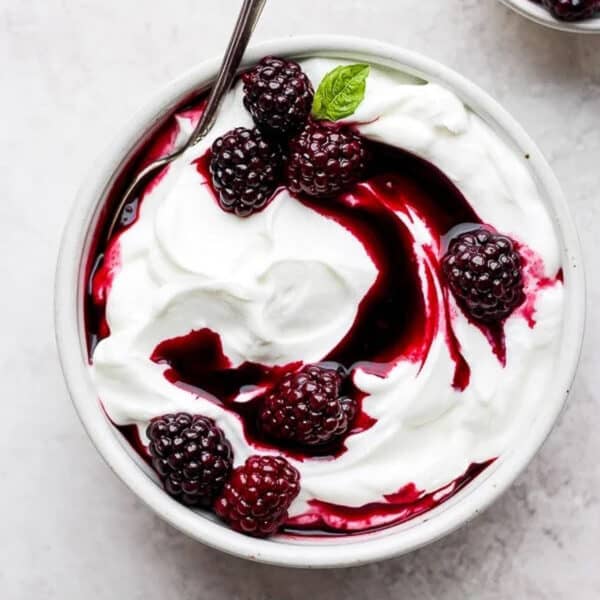 The best blackberry compote recipe.