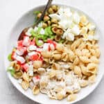 The best crab pasta salad recipe.