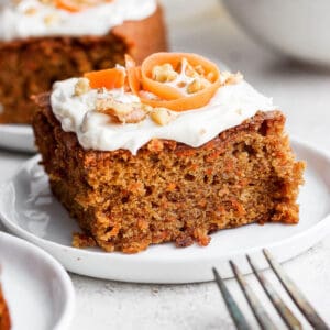 The best gluten free carrot cake recipe.