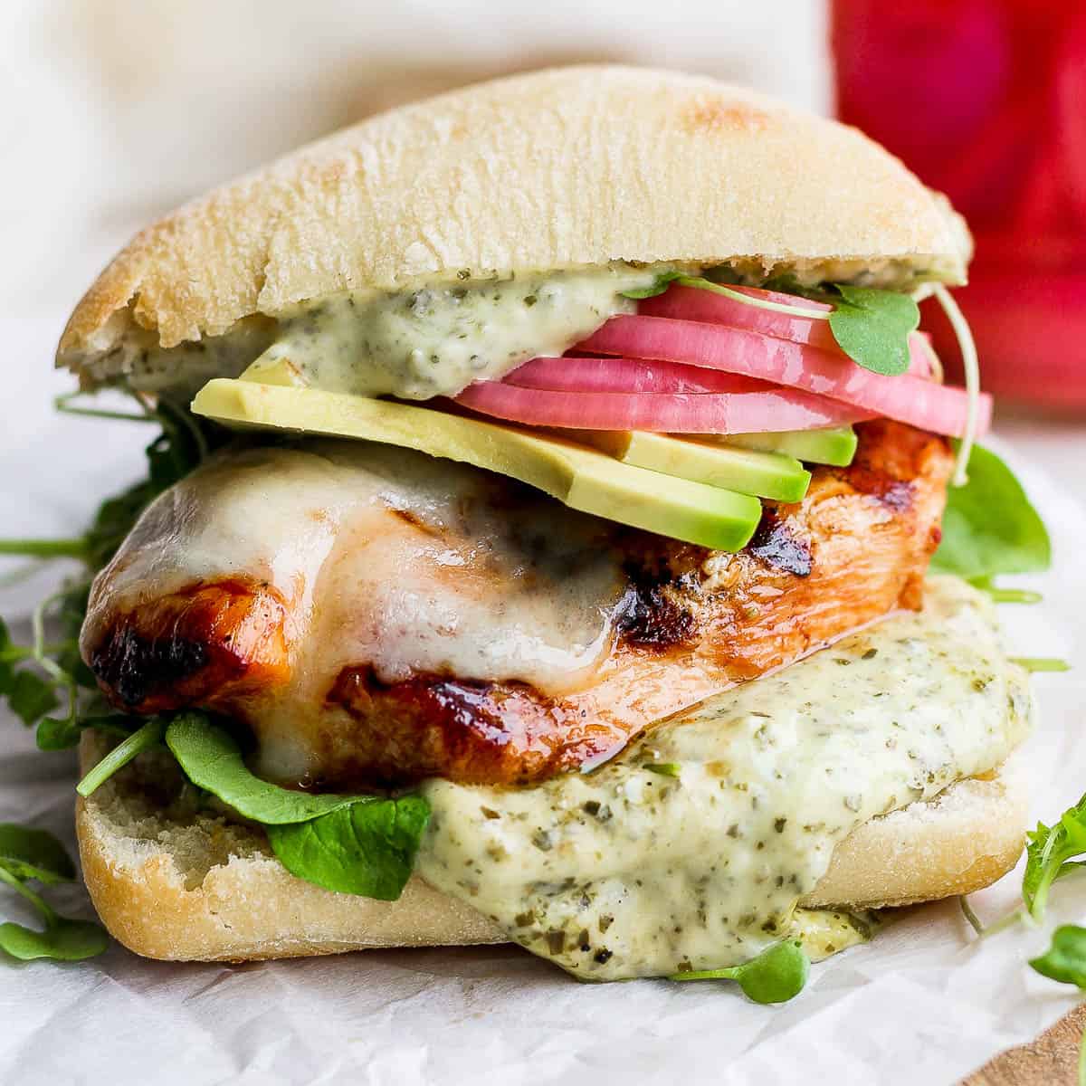 grilled chicken sandwich recipes