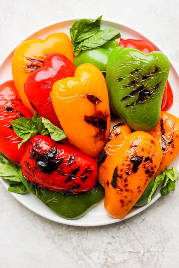 Grilled Peppers The Wooden Skillet