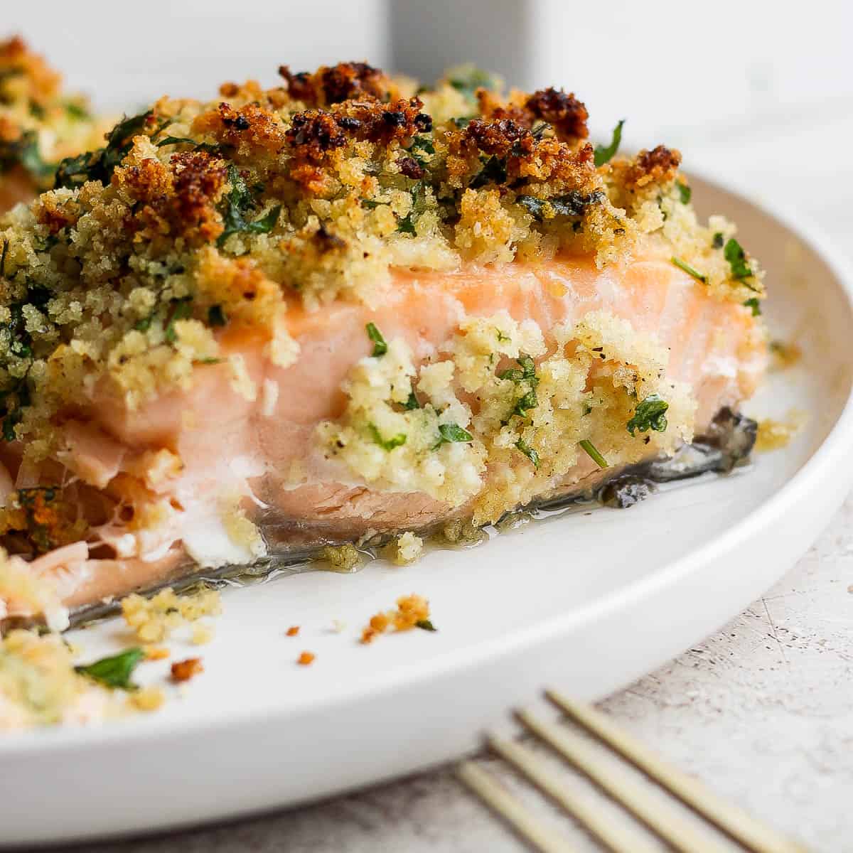 Panko Crusted Salmon - The Wooden Skillet