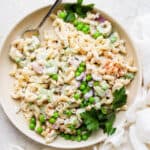 An easy tuna macaroni salad recipe.